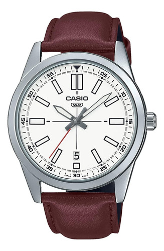 Casio Mtp-vd02l-7e Reloj Analógico De 3 Manecillas Con Esfer