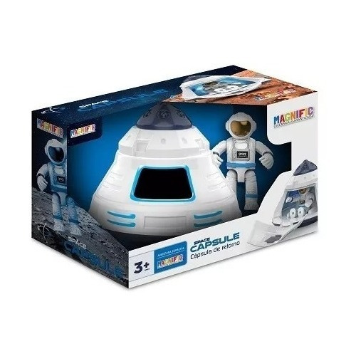 Capsula Espacial De Retorno + Figura Magnific Sharif Express