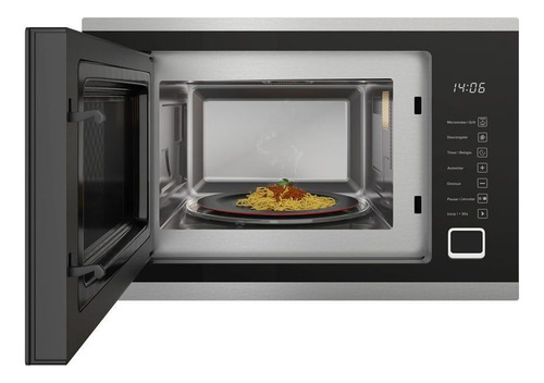 Forno Micro Ondas De Embutir Mueller 25l 127v Preto