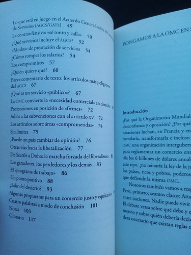 Pongamos La Omc En Su Sitio. Susan George. Icaria Ed.