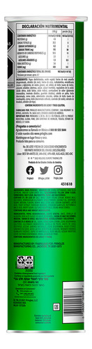 Papas Pringles Crema Y Cebolla 203 Gr