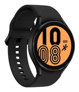 Samsung Galaxy Watch4 (Bluetooth) 1.4" caja 44mm de aluminio black, malla black de fluoroelastómero SM-R870