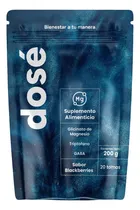 Comprar Dose Suplementos Glicinato De Magnesio Y Colageno 40serv Sabor Blackberries