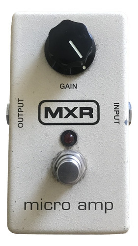 Pedal Para Guitarra Mxr Micro Amp M-133 Crema (Usado)