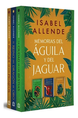 Estuche Trilogia El Aguila Y El Jaguar Isabel Allende 