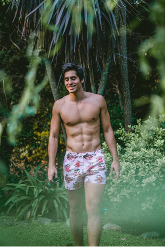 Imagen 4 de 7 de Traje De Baño Hombre Hawai Pecora Short Malla