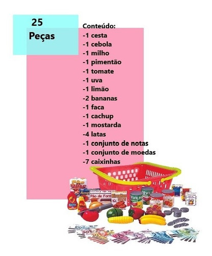 Brinquedos Para Salão De Festas Meu Mercadinho Com Cozinha