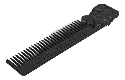 Peine Para Bigote Y Barba, De Acero Inoxidable, Único Y Eleg