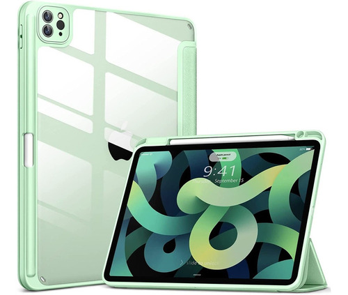 Funda C/porta Lapiz iPad 5th 4th Gen 10.9 Inch Matcha Green 