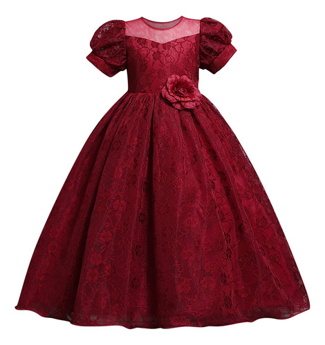 Vestido De Falda Con Forma De Cola De Flor Para Niños, Vesti