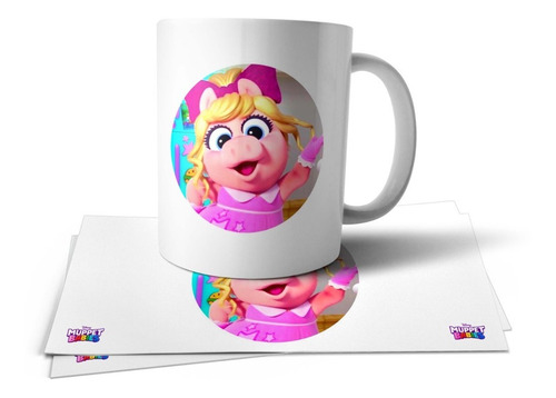Muppet Babies Cerdita Peggy Taza Tu Propio Estilo Blanco