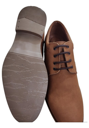 Zapato De Vestir Casual Christian Gallery 1304 Camel Cbo