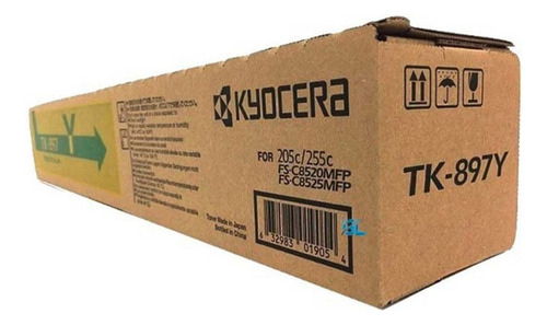 Tóner Kyocera Tk-897y Color Amarillo