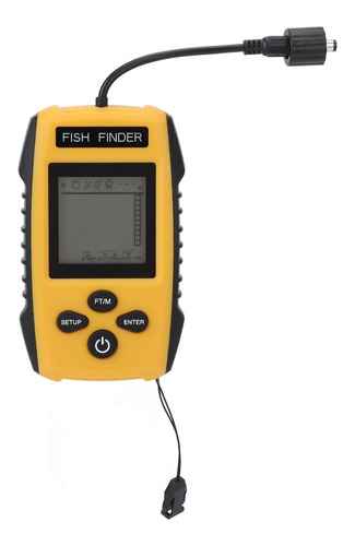 Localizador De Peixes Portátil, Sensor De Sonar, Caiaque, Pe