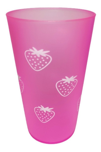 Imagen 2 de 5 de Set 6 Vasos Plásticos Resistentes Reutilizables Colores