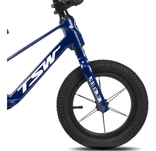 Bicicleta De Equilíbrio Infantil Steps 2 Aro12 Sem Pedal Tsw Cor Azul