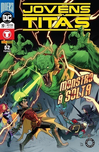 Hq Jovens Titãs Nº 19 Ed Jan/2019 - Monstro À Solta