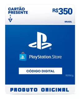 Gift Card Playstation Store 350 Reais Psn Plus Ps4 Ps5 Br