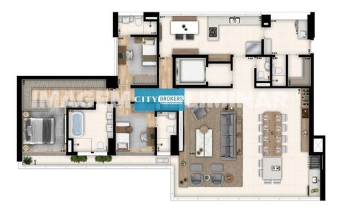 Imagem 5 de 16 de Apartamento Em Água Branca, São Paulo/sp De 4300m² 3 Quartos À Venda Por R$ 1.145.000,00 - Ap1157285-s