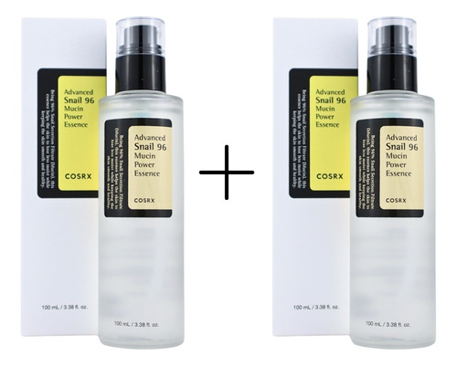 Cosrx Advanced Snail 96 Mucin Power Essence 100 Ml Pack 2 Pz