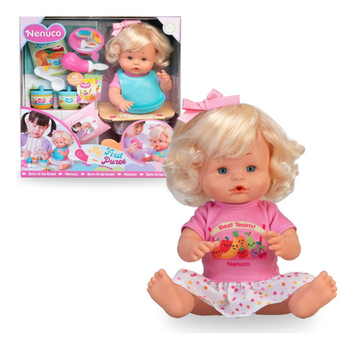 Muñeca Nenuco Mi Primer Papilla Nfn96000
