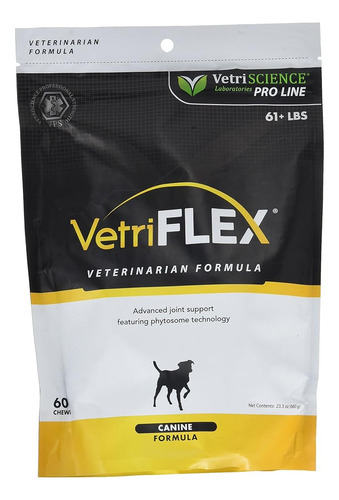 Vetriscience Vetri-flex Masticables Para Caninos De Más De 6