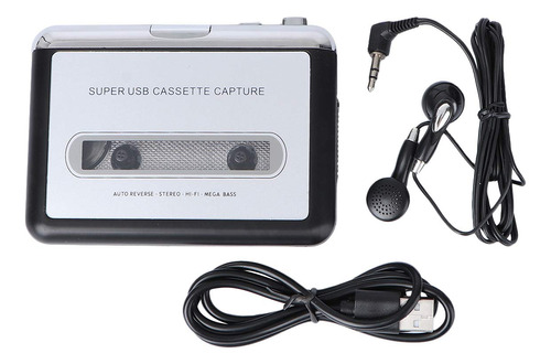Transverter Cinta Cassette Portatil Convertidor Usb Mp3