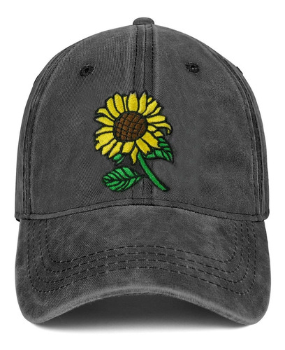 Sombreros De Camionero De Girasol, Gorra De Béisbol, Borda.