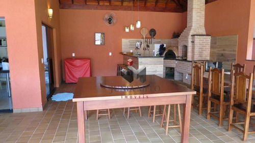 R$ 850.000,00 - Chácara Com 3 Dormitórios À Venda, 2500 M² - Condomínio Estância Beira Rio - Jardinópolis/sp - Ch0007