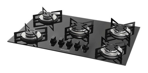 Fogão De Mesa Cooktop 5 Queimadores À Gás Suggar Fg5005vp