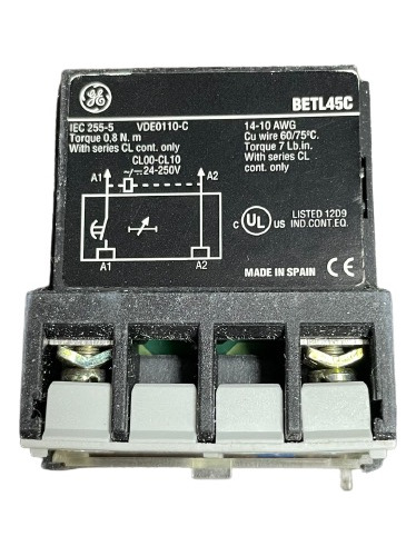 Betl45c Temporizador Electronico 1.5-45s Ge