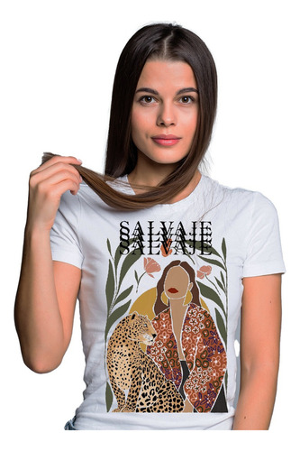 Camiseta Salvaje Mujer | Personalizado