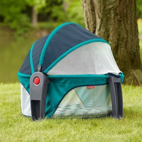 Domo / Cuna Portátil Plegable Fisher Price Con Colgantes