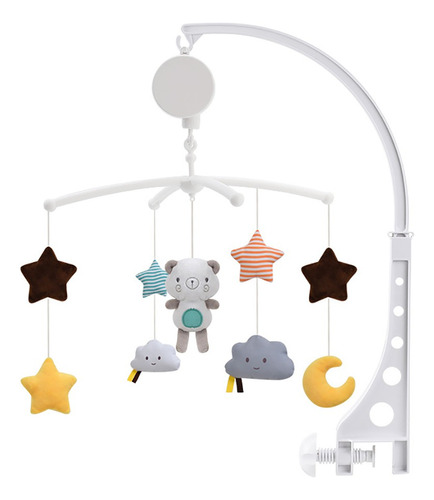 Timbre De Cama Crib Mobile Music, Juguete Para Bebés De 0 A