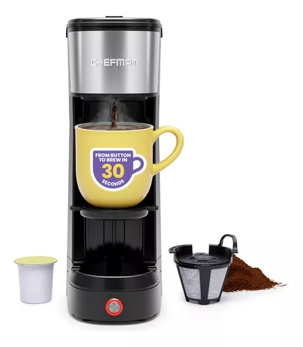 Máquina expendedora de café, cafetera comercial inteligente completamente  automática, extra grande de 60 onzas, depósito de agua caliente, soporte de