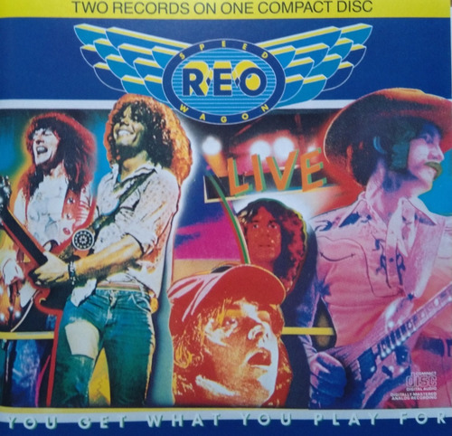 Reo Speedwagon - Live - You Get What - Cd (Usado)