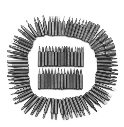 Imagen 7 de 7 de Kit Destornillador Set Precisión 115 En 1 Puntas Torx Hex