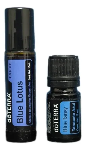 Aceite Esencial Blue Lotus 10ml Doterra Regalo Tanaceto A5ml