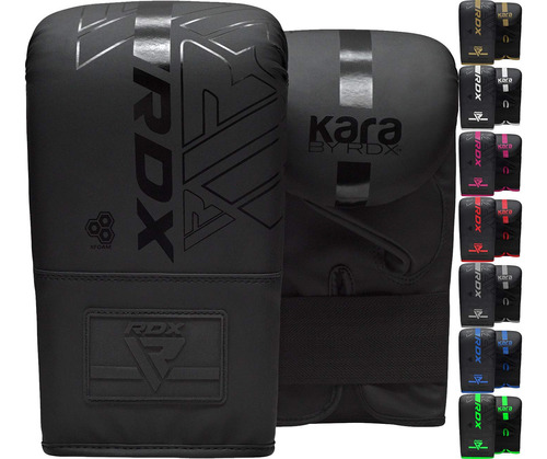 Rdx Bag Gloves Boxing Punching Mitts, Maya Hide Leather, Pad