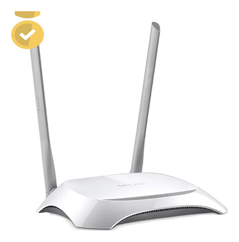 Router Wireless N Tp-link Tl-wr840n 300mbps 4 Lan 2 Antenas