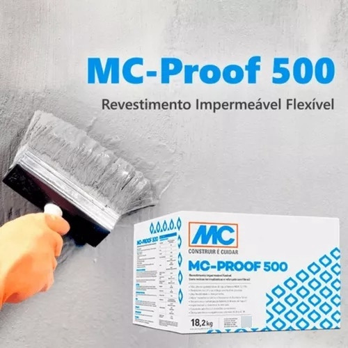 Mc Proof 500 Impermeabilizante Cimenticio
