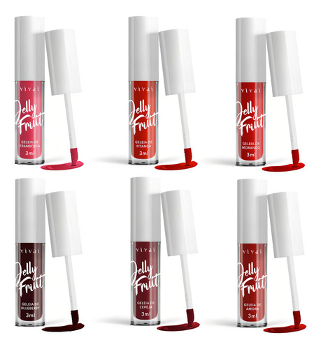 36 Jelly Fruit Lip Tint 3042 Vivai Atacado