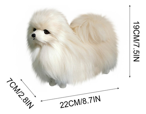 Simulación, Modelo De Perro De Pomerania, Juguetes De Peluch