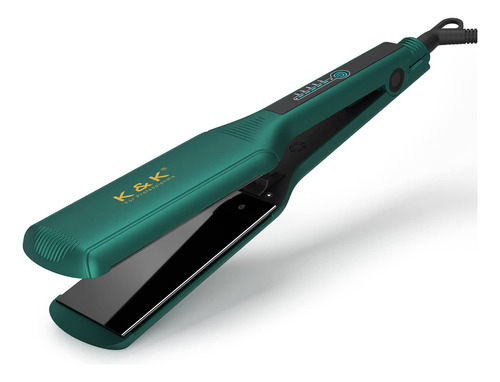 K&k 2.16 Plancha Para Cabello Grueso, Plancha Plana Extra An