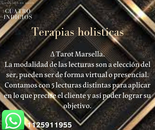 Imagen 1 de 2 de Lecturas De Cartas, Tarot Marsella