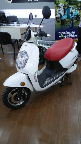 Imagen 14 de 16 de Sunra Moto Electrica Grace 800w Bateria De Litio 0km Y