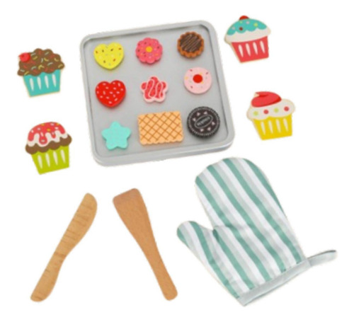 Juego De Comida De Madera Para Jugar, Juego De, Xl