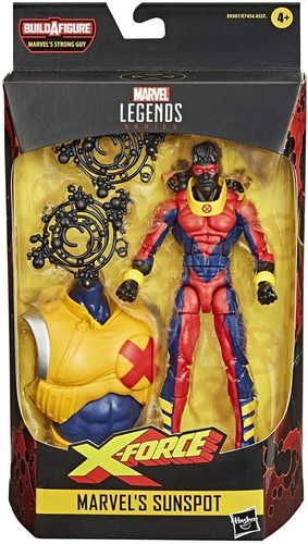 Figura Articulada Sunspot Marvel Legends Strong Guy