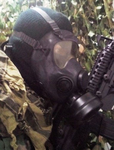 Mascara Antigas Polaca Mp5 Nato Otan Militar Comando Policia