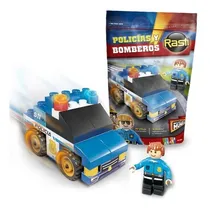 Comprar Rasti Policias Y Bomberos 43 Pzs Construccion Bloques Lelab